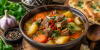 Алтайская шурпа: густой суп с мясом и овощами для семейного стола